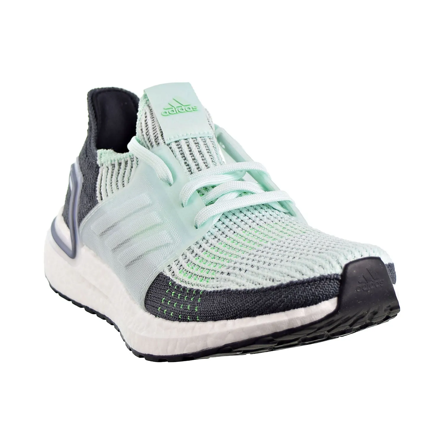 Running Shoes With Ankle Protection Adidas Ultraboost 19 Women's Shoes Ice Mint/Grey Six