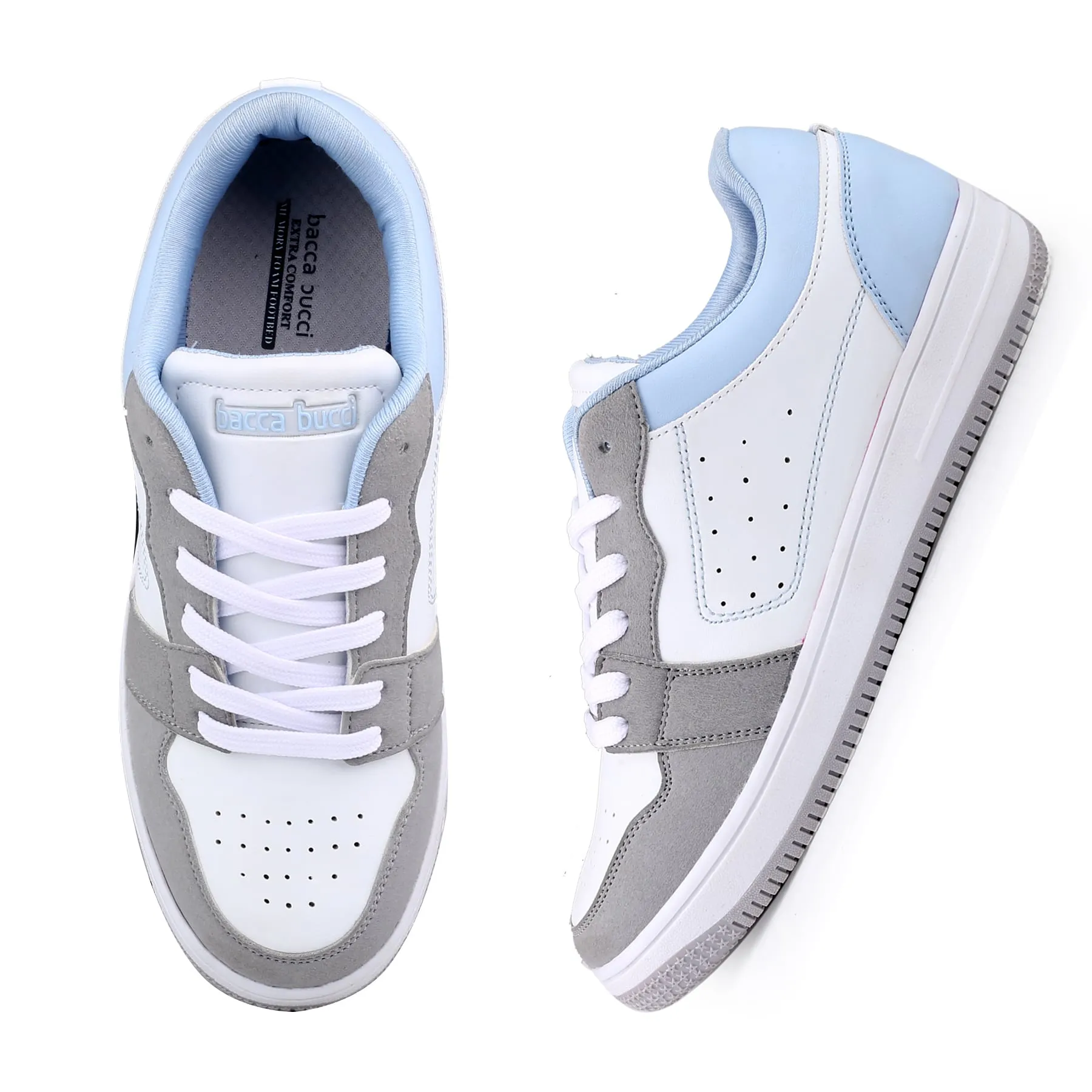 Bacca Bucci SOPHIA Low-top Flat Sole Sneakers For Women Best Shoe Insoles For Flats