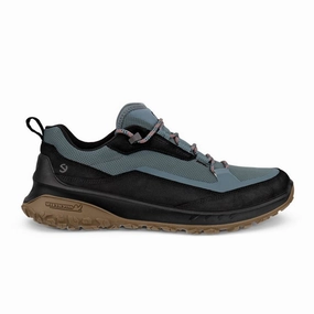 ECCO Ult-Trn Waterproof Low Hiking Shoe (Men) - Black/Trooper Marshalls Hiking Shoes