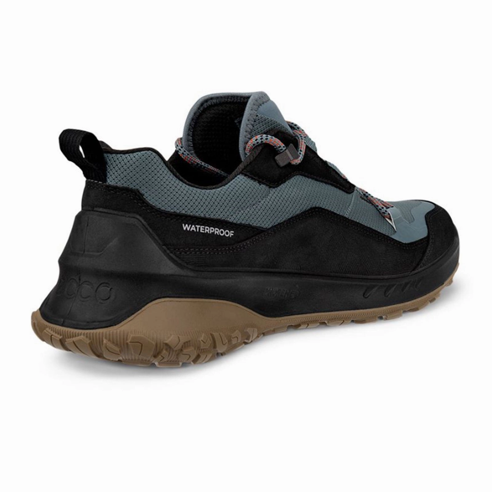 ECCO Ult-Trn Waterproof Low Hiking Shoe (Men) - Black/Trooper Gore-tex Hiking Shoes