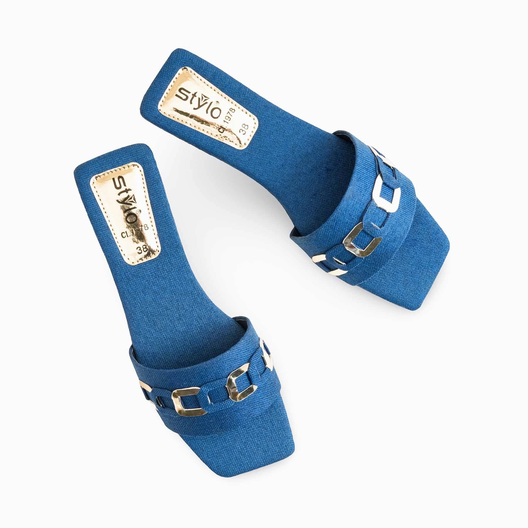 Navy Casual Women Slipper CL1978 Casual Bottom Shoes