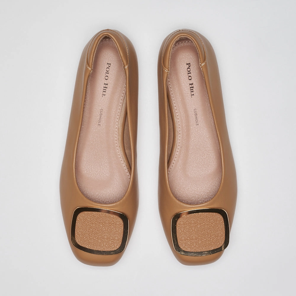 Ladies Slip On Ballet Flat Shoes Plaid Flat Shoes