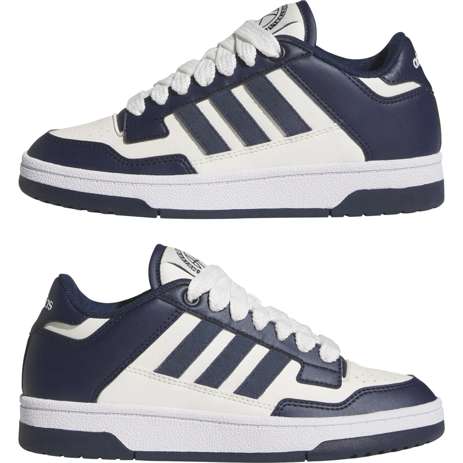 adidas Originals Supplier Colour/Cloud White/Ftwr White Rapid Court Low J Sneakers Adidas Shoes From Ocean Plastic