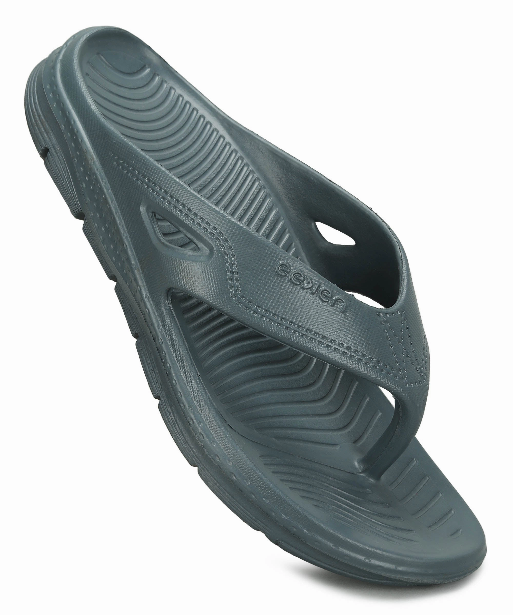 Paragon Men's Lightweight & Light Grey Flip Flops for Everyday Use Custom Flip Flops With Logo