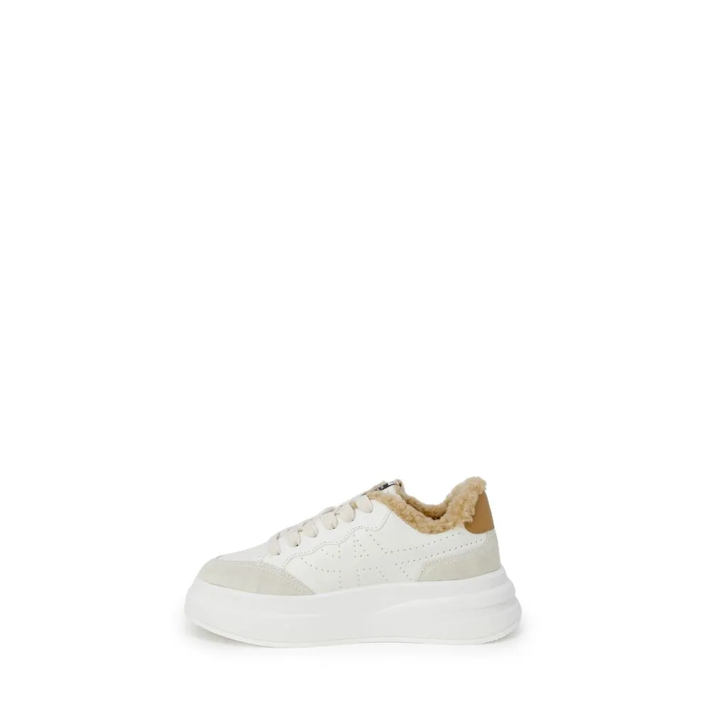 Sneakers Shop Near Me ASH Beige Leather Chunky Sneakers