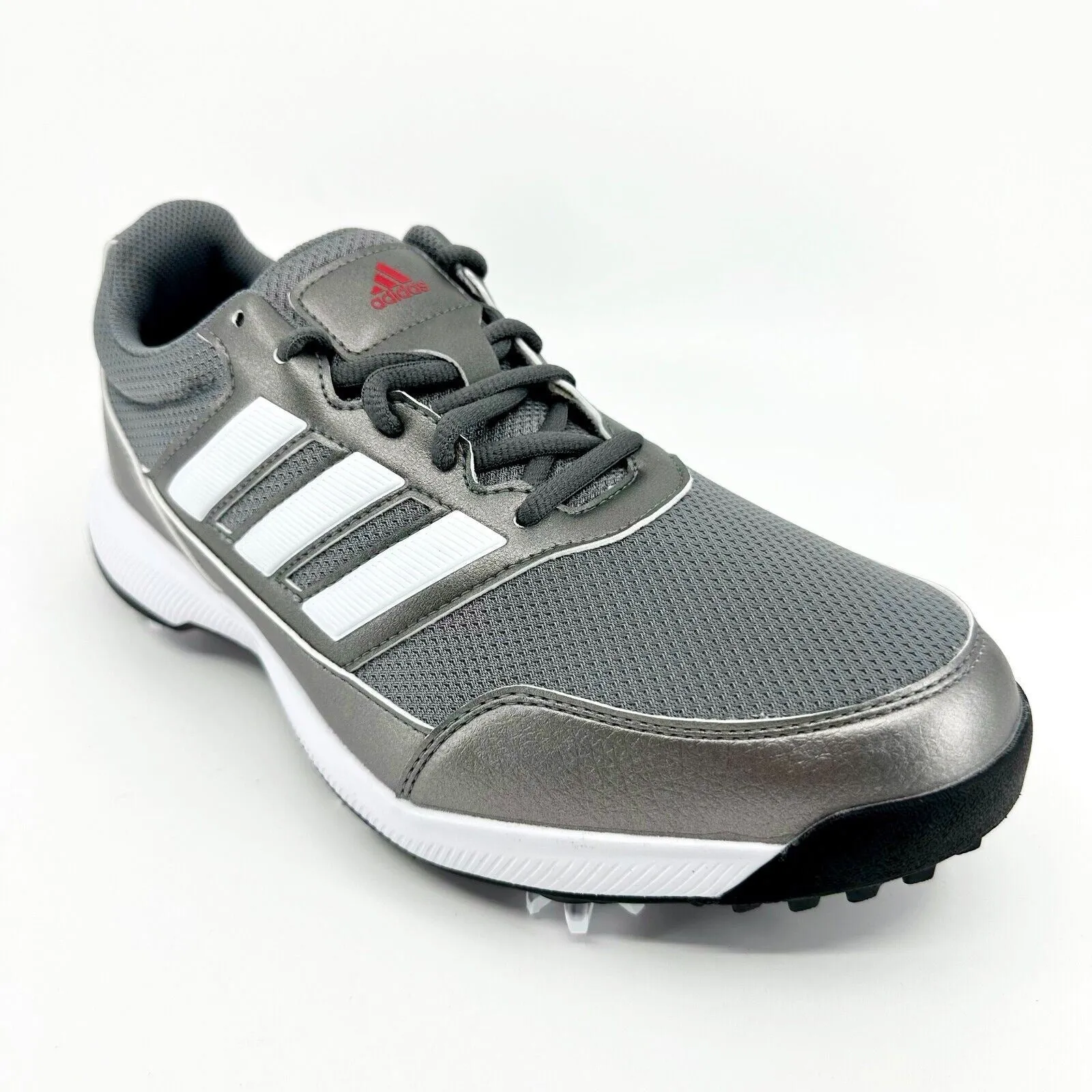 Adidas Shoes Sizes Chart Adidas Tech Response 2.0 Gray Silver Metallic Mens Wide Golf Shoes EE9420