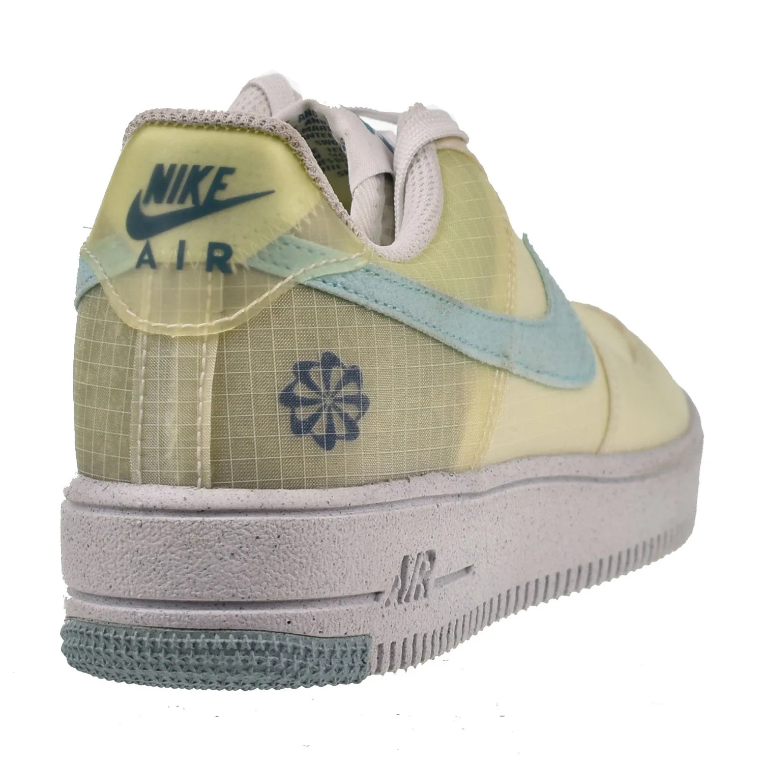 Nike Air Force 1 Low Crater (GS) Big Kids' Shoes White Copa Wide Shoes For Running