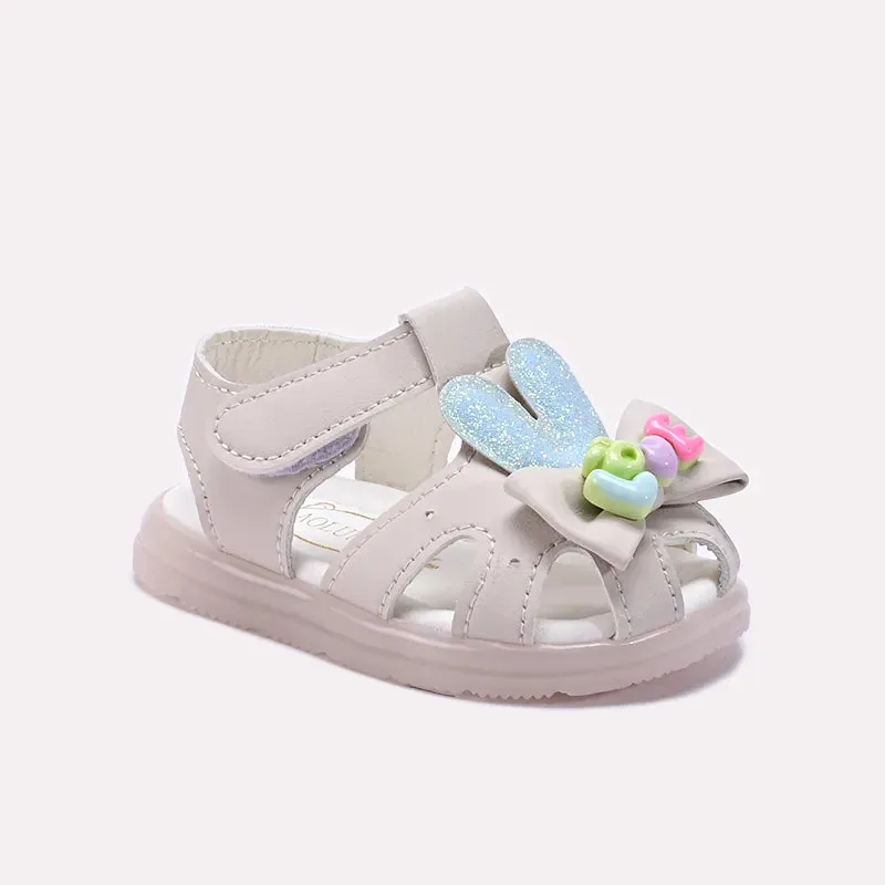 Baby Fawn Casual Sandal 0721055 Wide Flat Feet Shoes