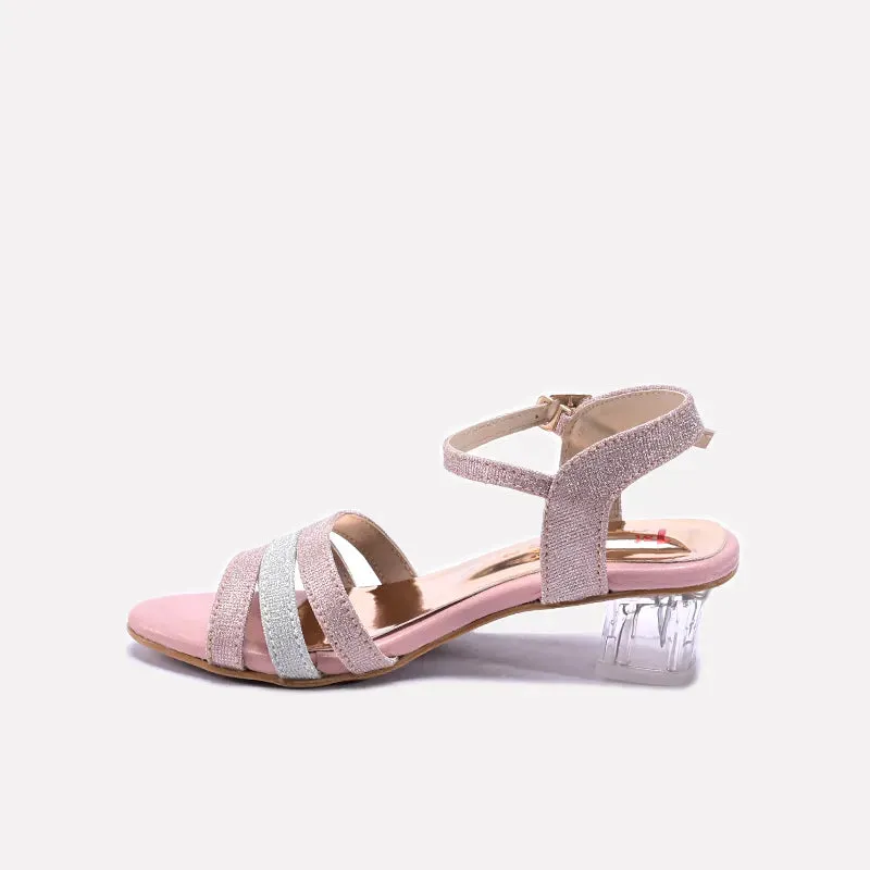 Lace Flat Shoes Baby Girls Pink Sandals 0720771