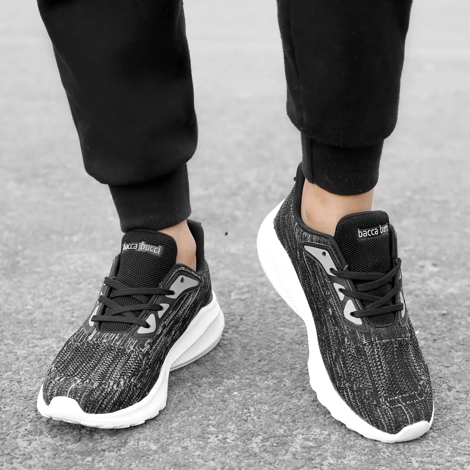 Best Walking Shoes In Winter Bacca Bucci Boys or Girls Essential Knit Running Sports Shoe (Age: 8 year to 12 years)