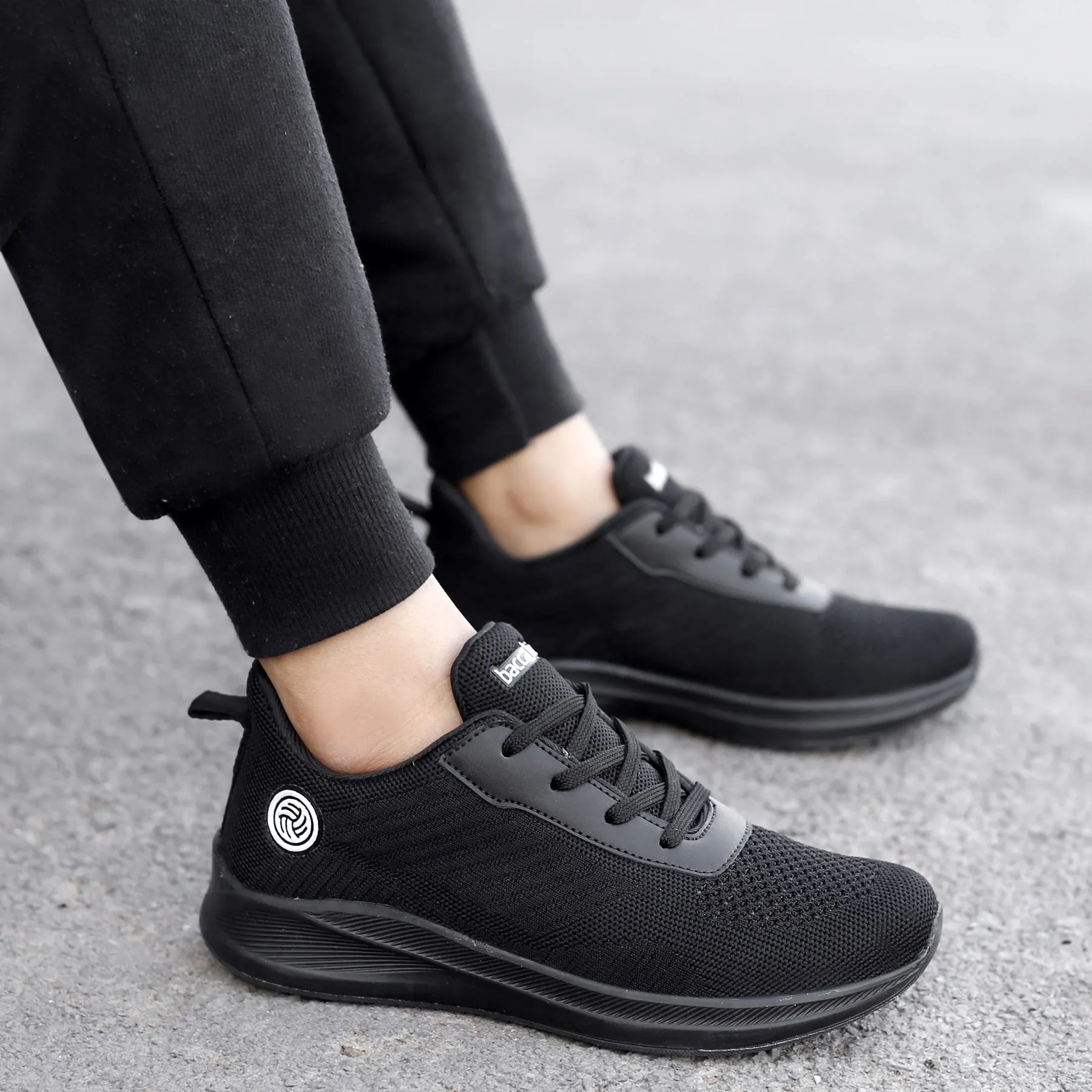 For With Flat Feet Good Walking Bacca Bucci Boys or Girls Essential Knit Running Sports Shoe (Age: 8 year to 12 years)