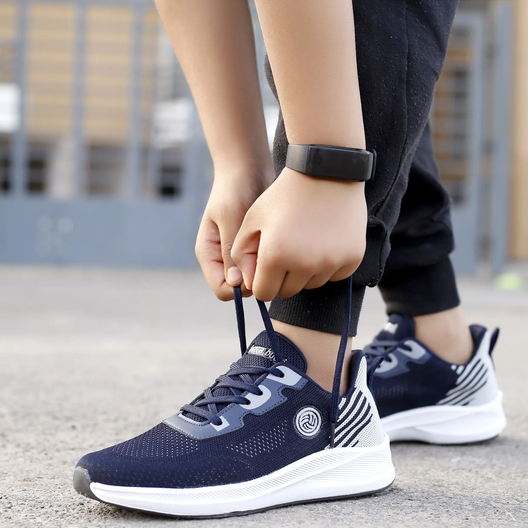 Best Slip On Walking Shoes Bacca Bucci Boys or Girls Essential Knit Running Sports Shoe (Age: 8 year to 12 years)