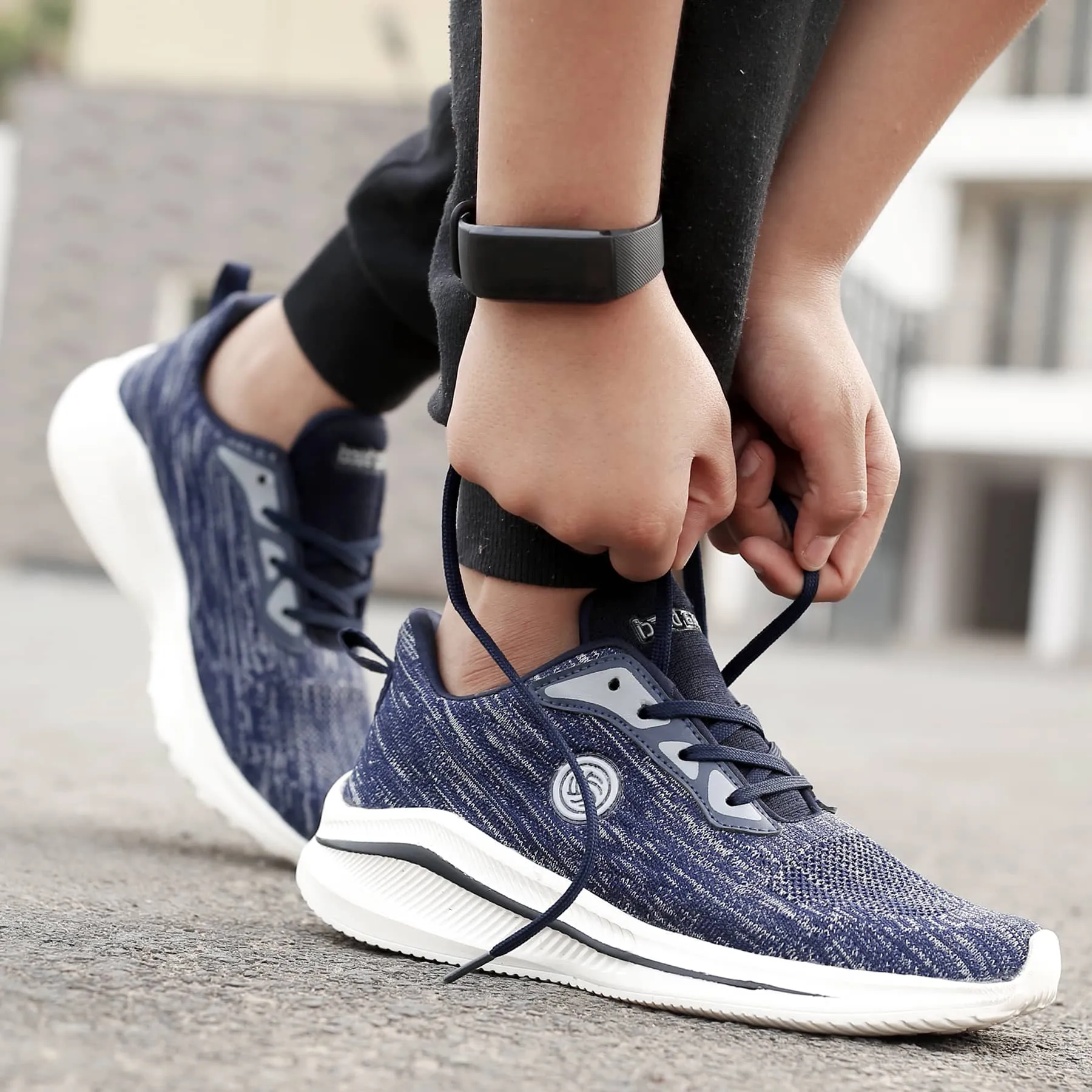 Bacca Bucci Boys or Girls Essential Knit Running Sports Shoe (Age: 8 year to 12 years) That Make You Walk Faster