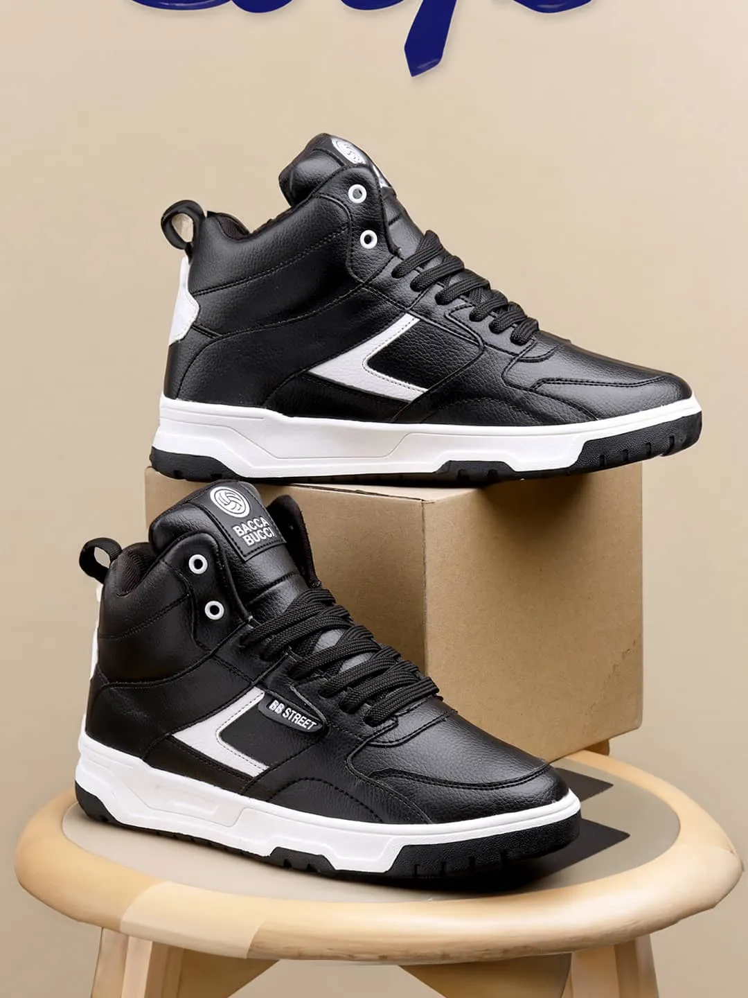 Max React Casual Shoes Bacca Bucci Cappuccino Skystompers