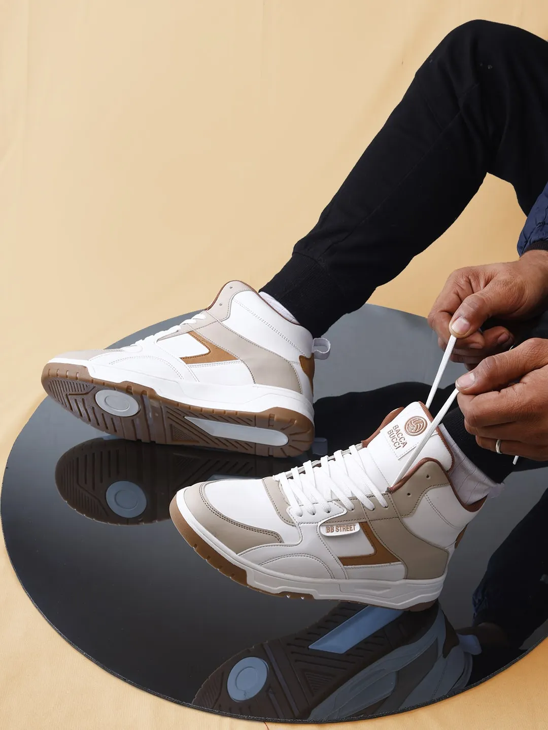 Bacca Bucci Cappuccino Skystompers Smart Casual With Sport Shoes