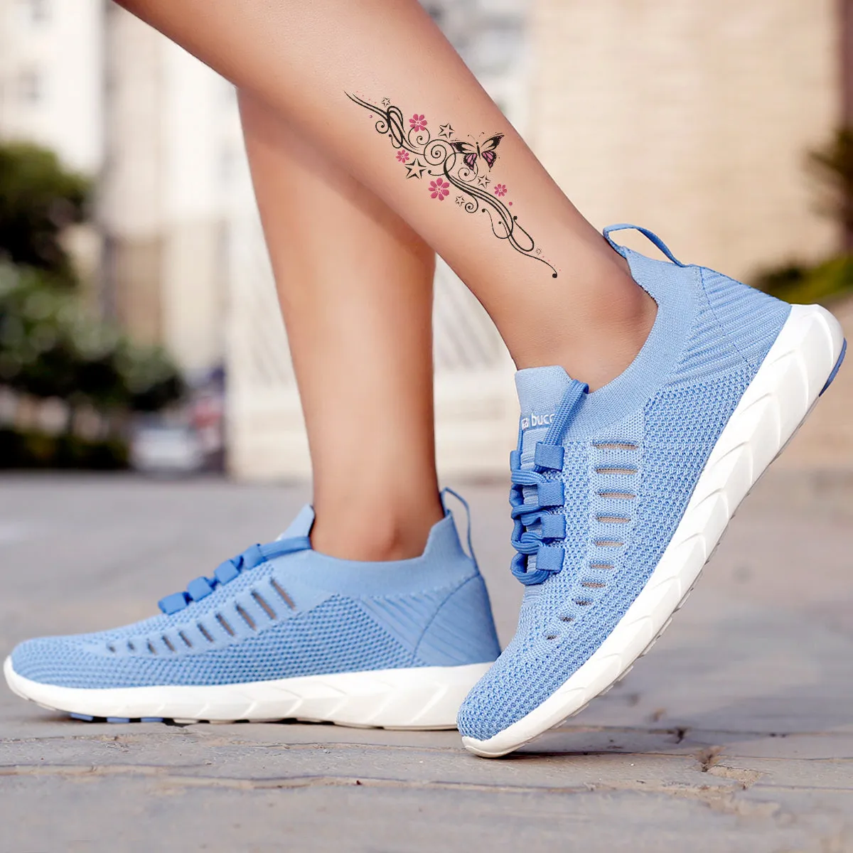 Best Beach Running Shoes Bacca Bucci FISHJET Sneakers Shoes for Women | Blue Women Running & Training Shoes