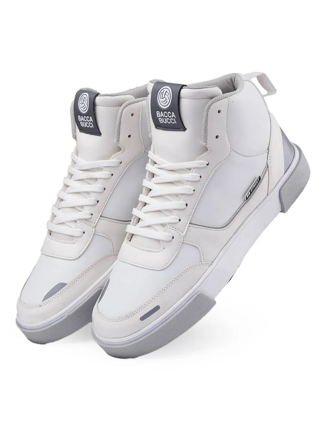 Bacca Bucci High-top SKYLINE SOARER Men's Sneakers - Gen Z Style Elevation Brewster Casual Shoes