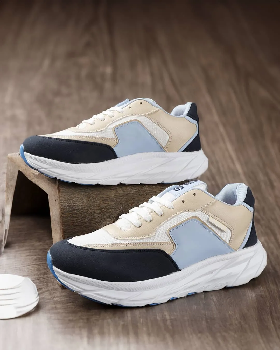 Casual Shoes With Velcro Straps Bacca Bucci Men's SYLVIA Chunky Sole Sneakers