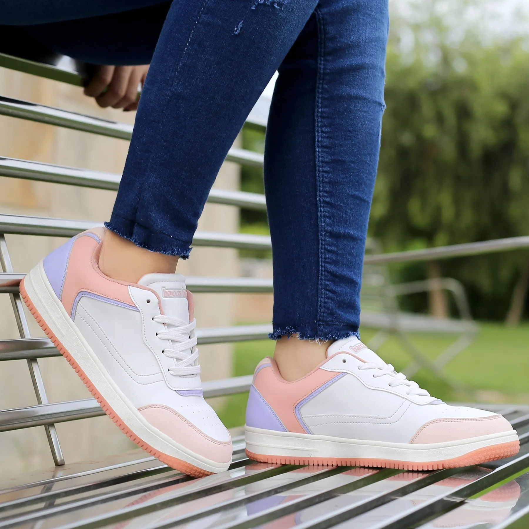 Bacca Bucci NAOMI Low-top Flat Sole Sneakers For Women Flat Shoes Feet