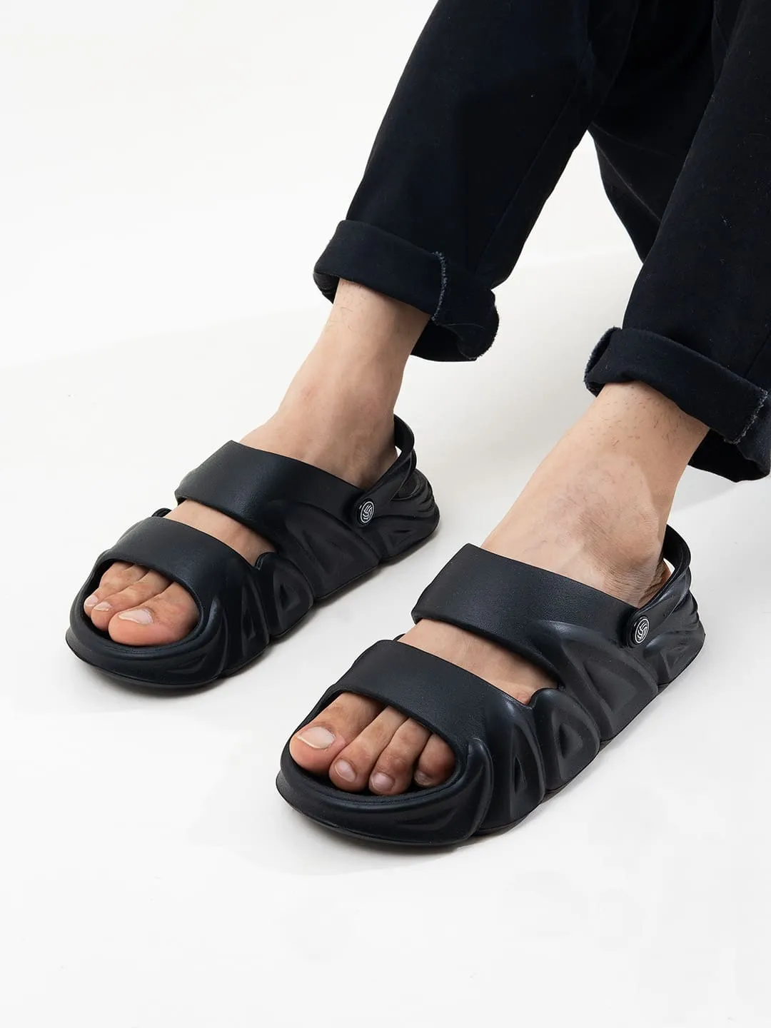 Bacca Bucci Reactor Slides  Ultra-Light All-Terrain EVA Sliders Mary Jane Flats Shoes