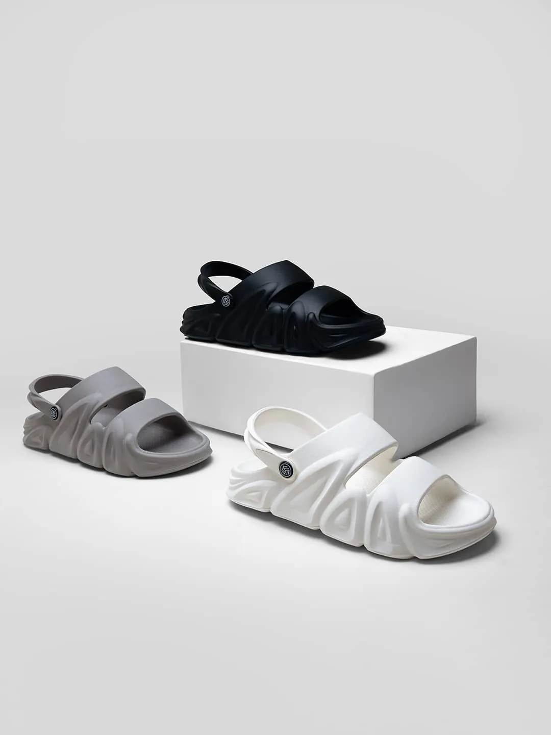 Bacca Bucci Reactor Slides  Ultra-Light All-Terrain EVA Sliders Chinese Laundry Shoes Flats