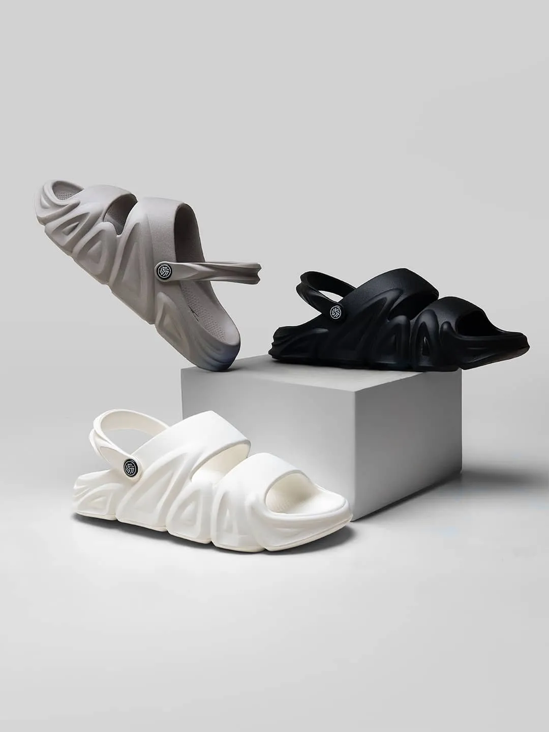 Smart Casual Flat Shoes Bacca Bucci Reactor Slides  Ultra-Light All-Terrain EVA Sliders