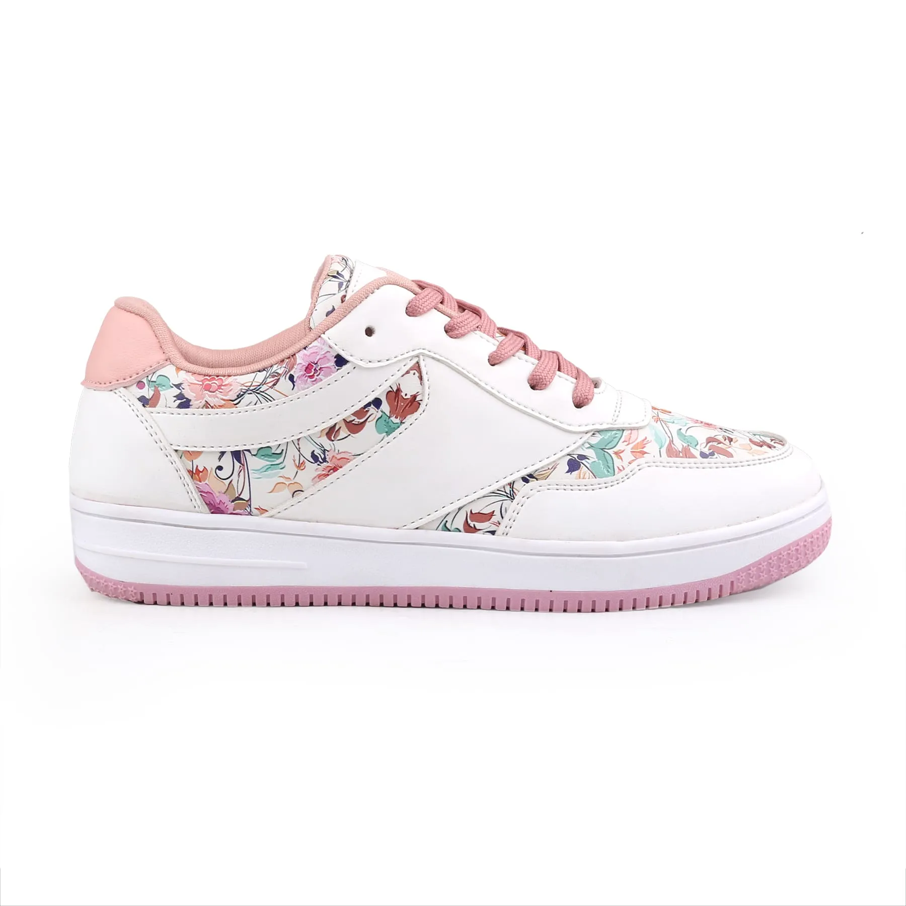 Bacca Bucci VIXEN Low Top Flat Sole Fashion Women's Sneakers with Digital Prints Buddha Shoes Flats