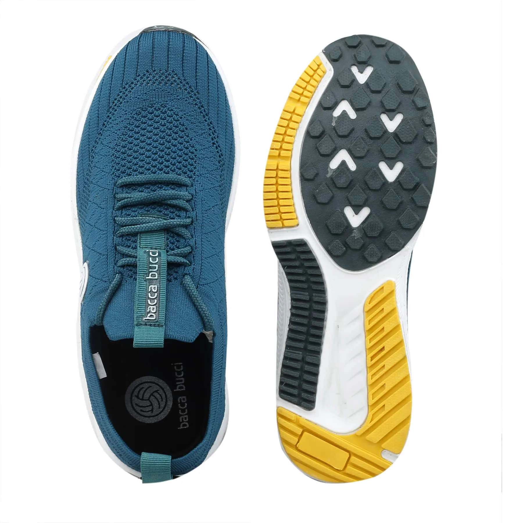 Bacca Bucci WAVE RIDER Women Training Shoes | Green Casual Sneakers for Women Soulstride Flow Trail Running Shoes