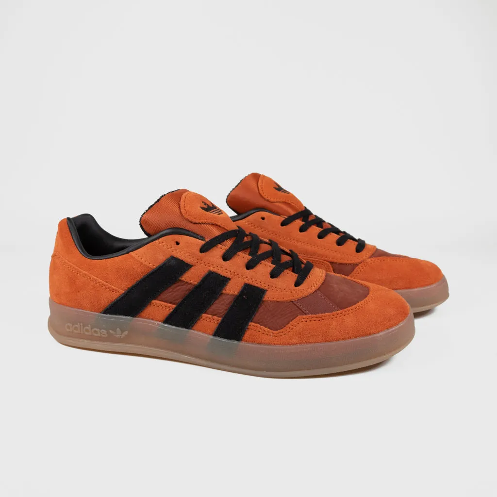 Adidas Road Bike Shoes Adidas Skateboarding - Aloha Super Shoes - Fox Red / Core Black / Burnt Sienna