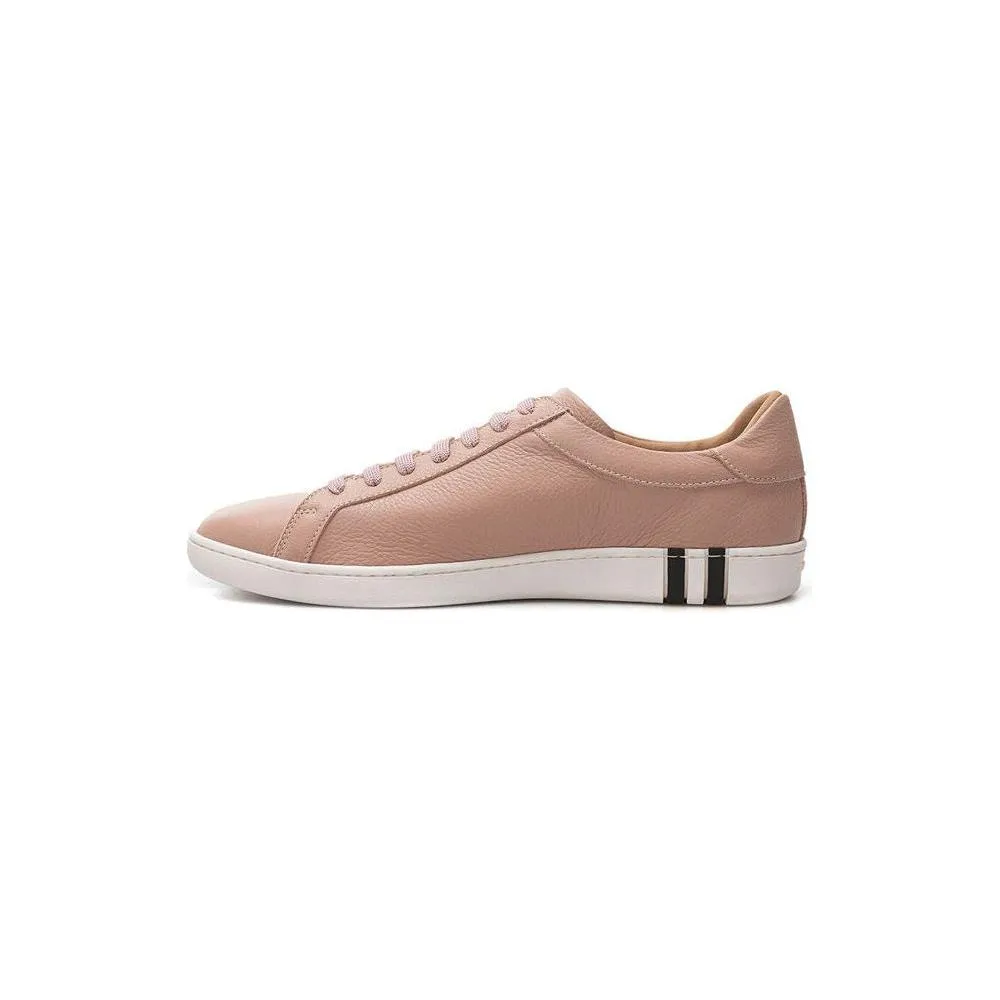 Vince Sneakers Bally Elegant Pink Leather Sneakers for Women