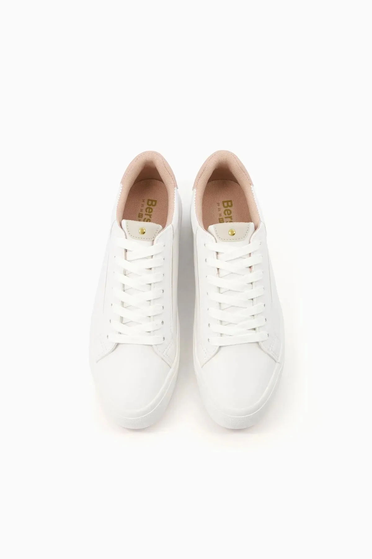Anthony Davis Sneakers Bershka Women's Contrast Studded Sneakers