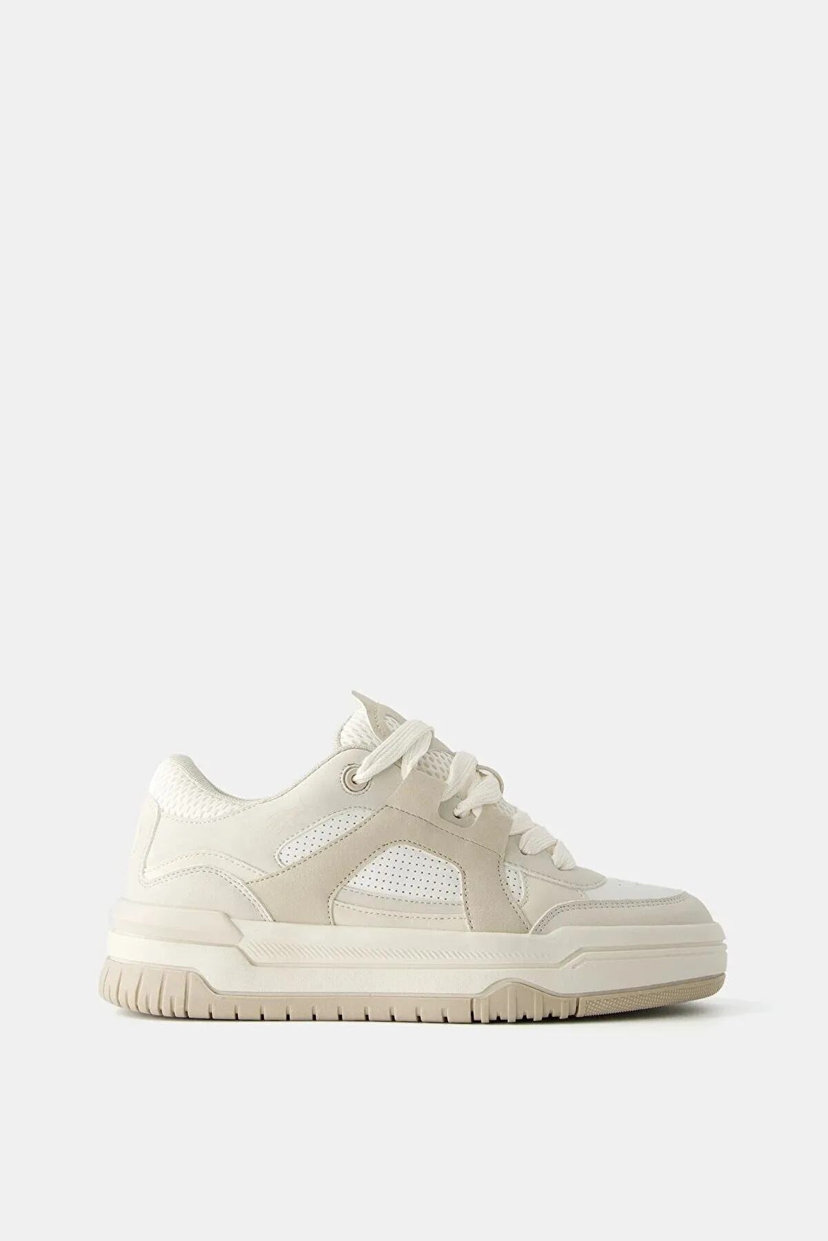 Bershka Women's  Multilayer Model Sneakers Sneakers Walking