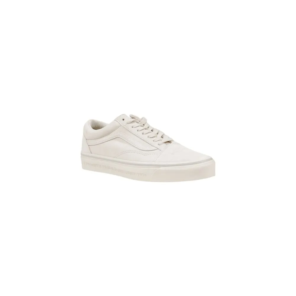 Business Casual Office Shoes Vans Beige Suede Leather Low Top Sneakers