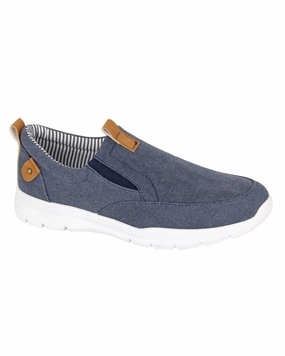 Best Casual Running Shoe Dek Mens Twin Gusset Slip On Casual Shoes