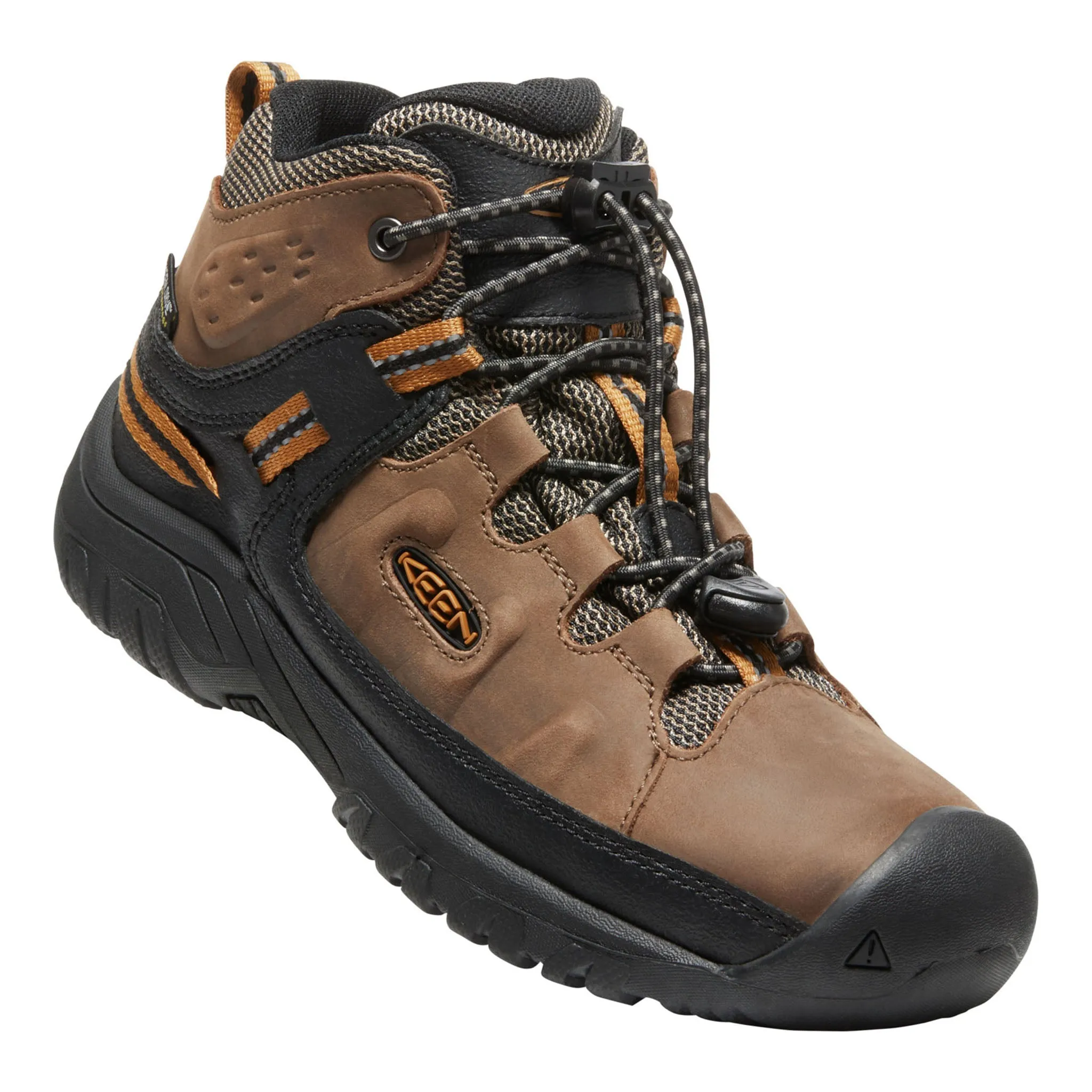 Hiking Shoes For Scotland Big Kids Targhee Waterproof Boot Dark Earth/Golden Brown