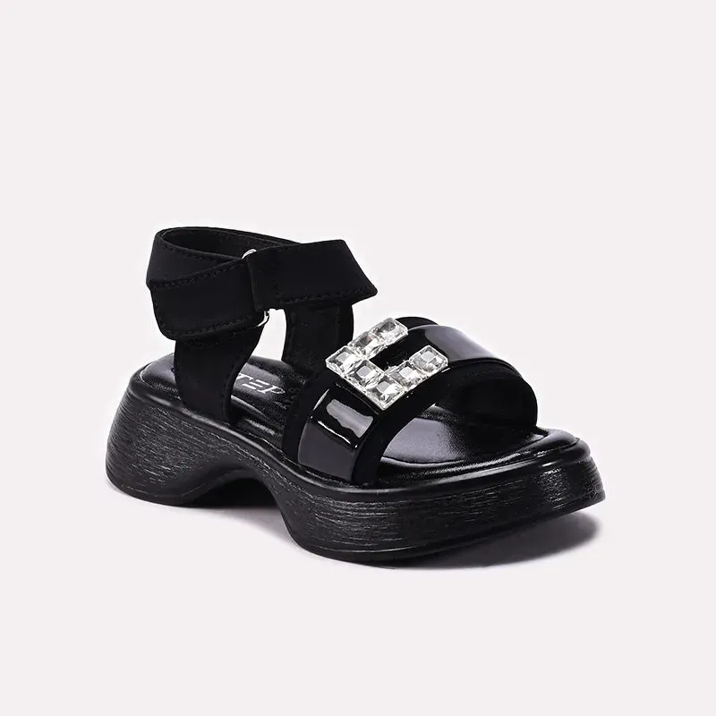 Black Casual Sandal 0720815 Mouse Flat Shoes
