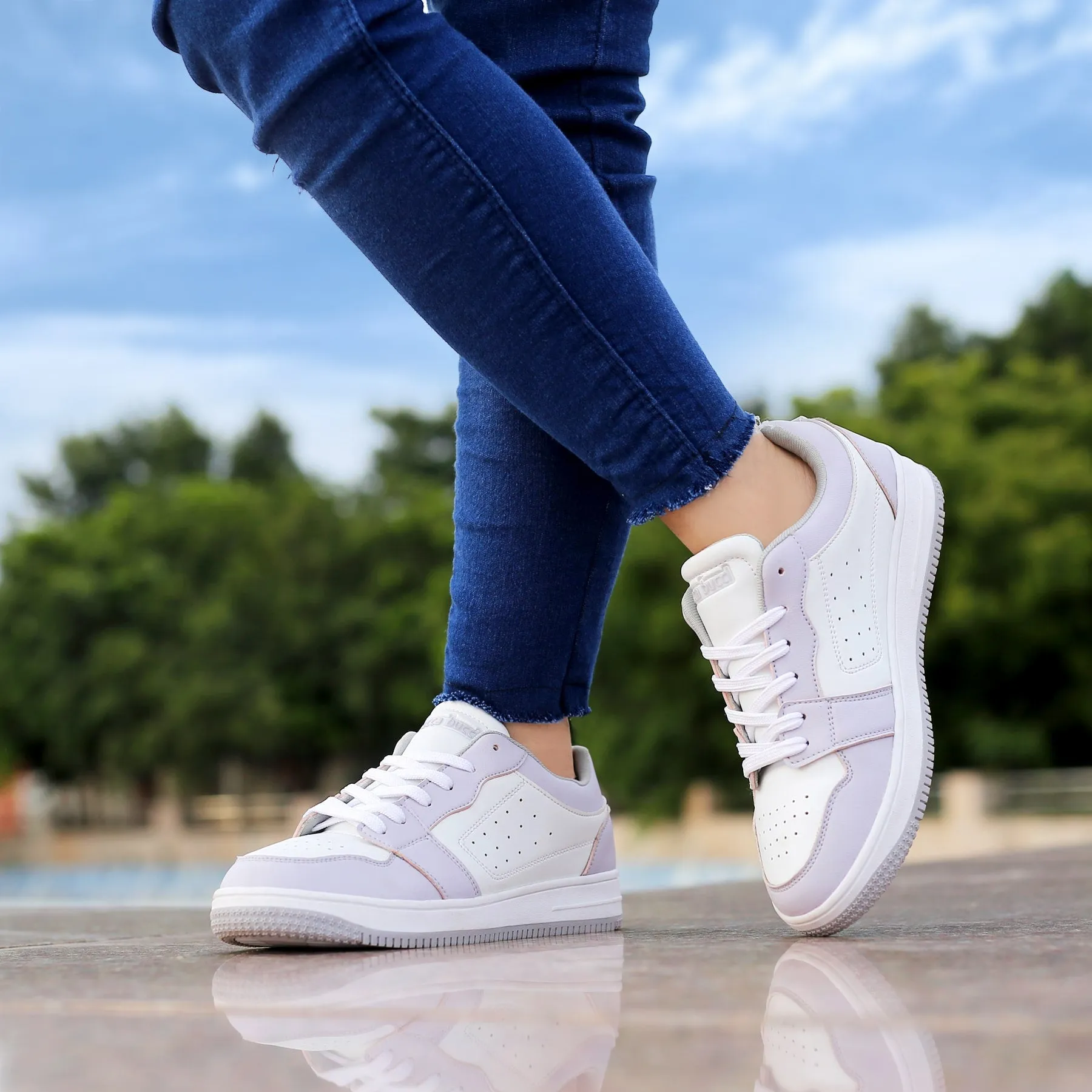 Bacca Bucci SOPHIA Low-top Flat Sole Sneakers For Women Copper Flats Shoes