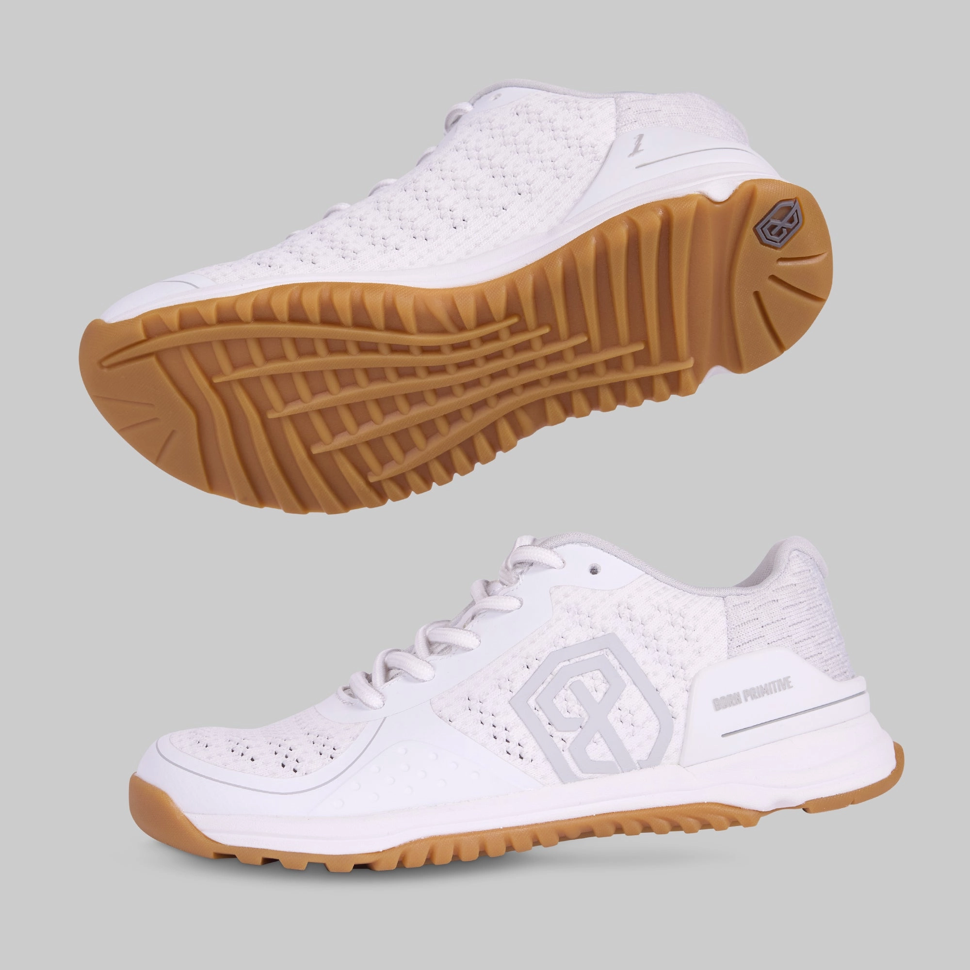 Women's Savage 1 (White/Gum) Fat Man Running Shoes