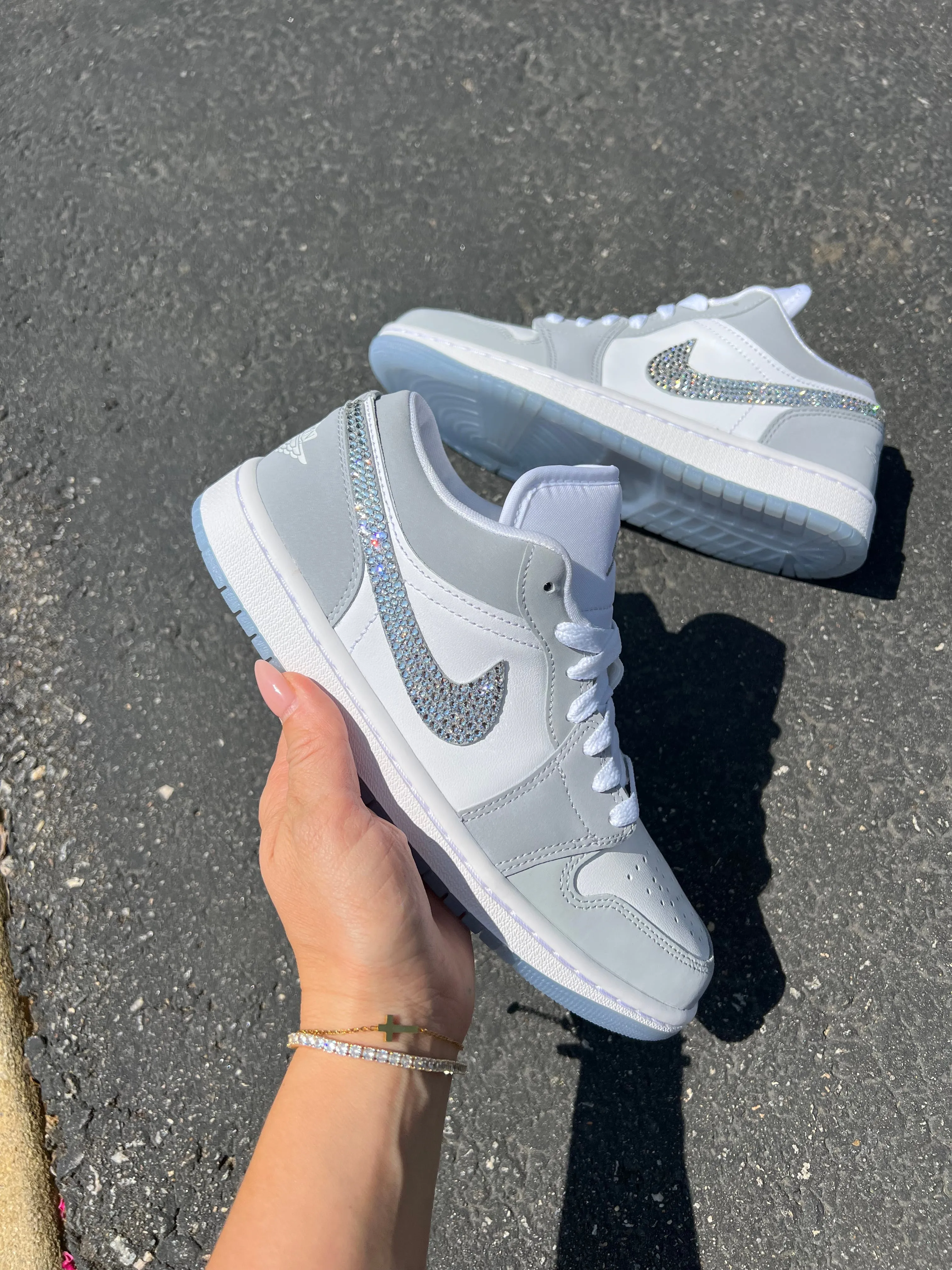 Adidas Football Shoes World Cup Blue Bottom Swarovski Womens Air Jordan Retro 1 Low Shoes