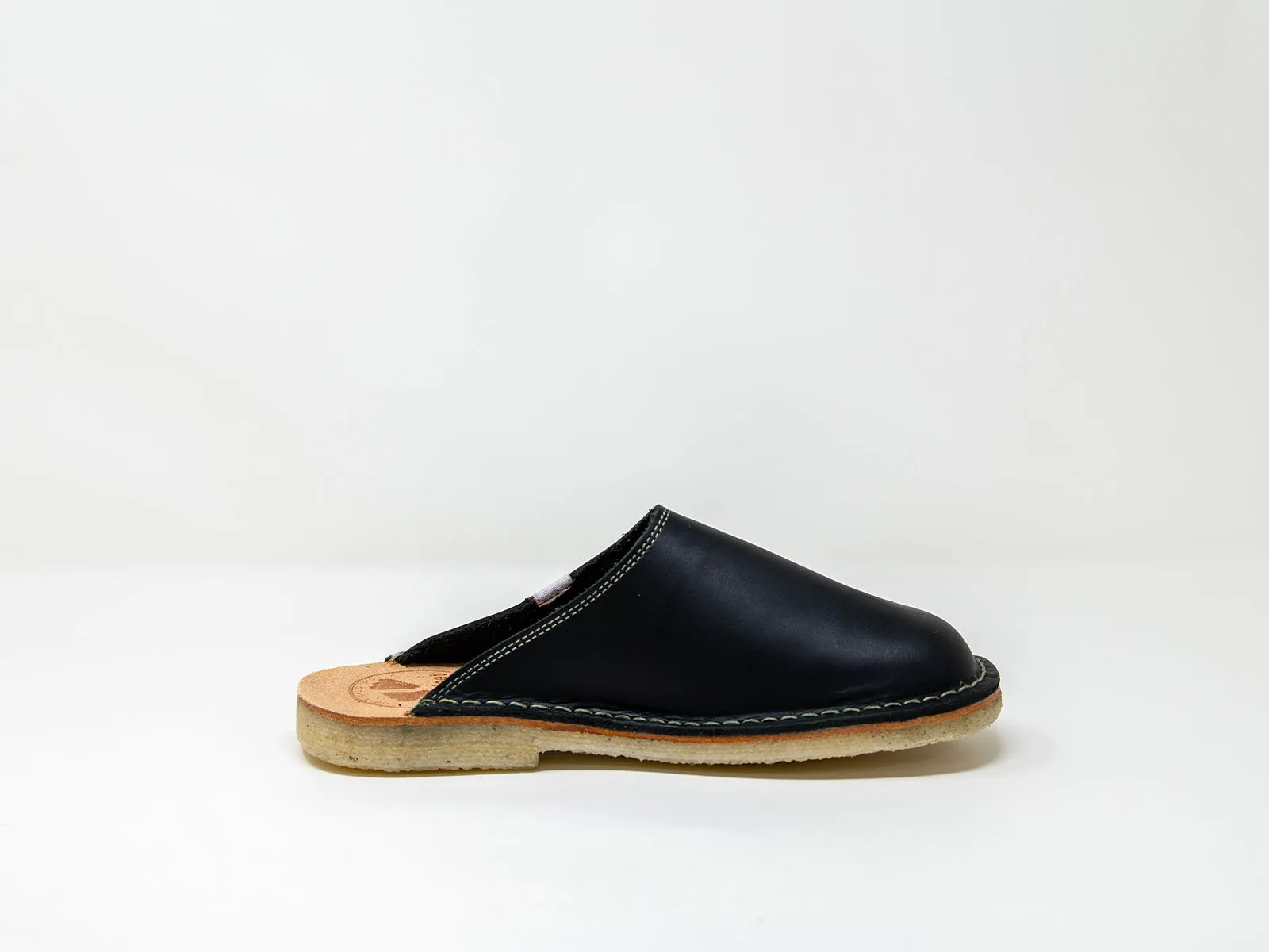 Blvand Black Mustard Seed Tasman Slippers