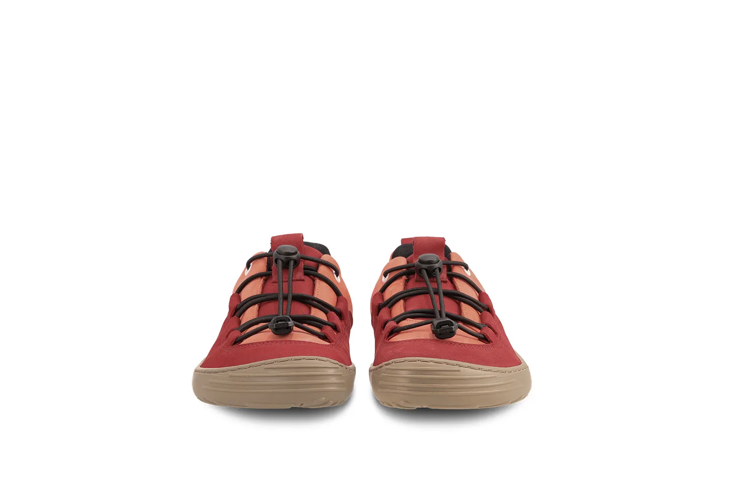 Simple Shoes Skate Kids barefoot sneakers Be Lenka Xplorer - Dark Red & Coral (CLEARANCE)