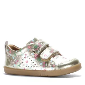 Bobux I-Walk Ace Gold Multi 1980s Sneakers