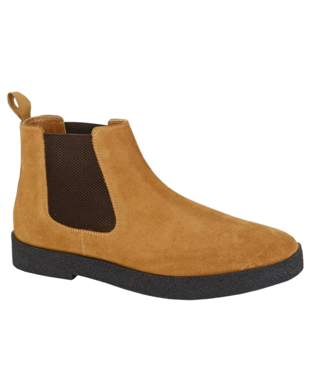 Female Western Boots Roamers Mens Real Suede Twin Gusset Boots