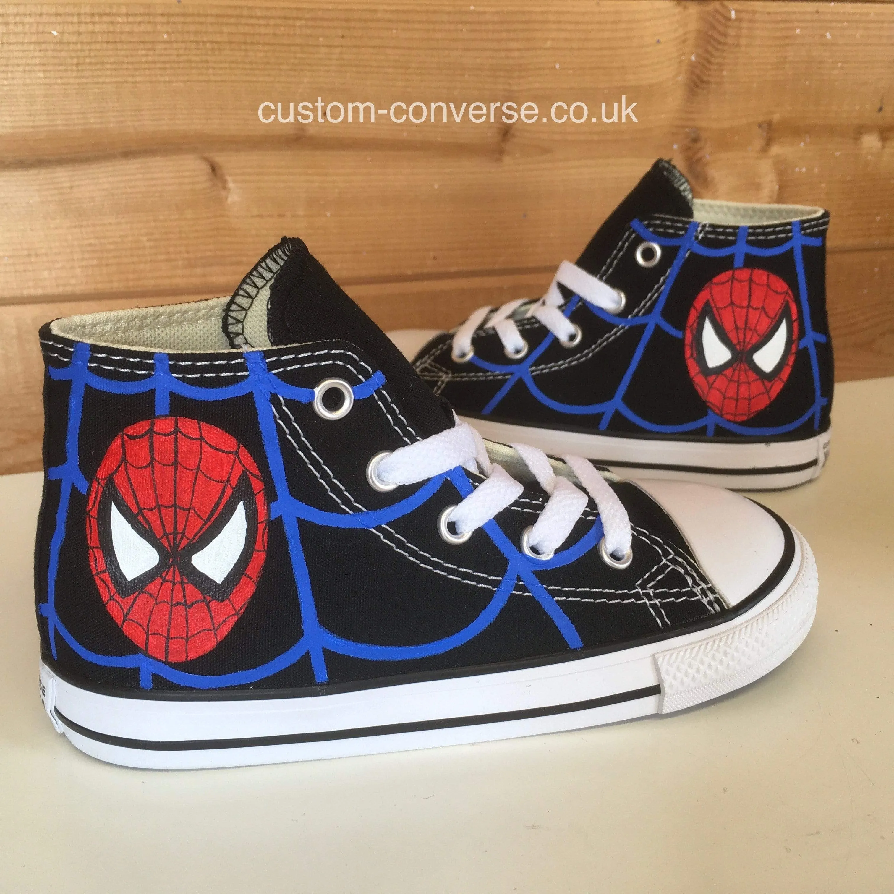 Kids Spider-Man Converse Gel Nunobiki Lace Sneakers