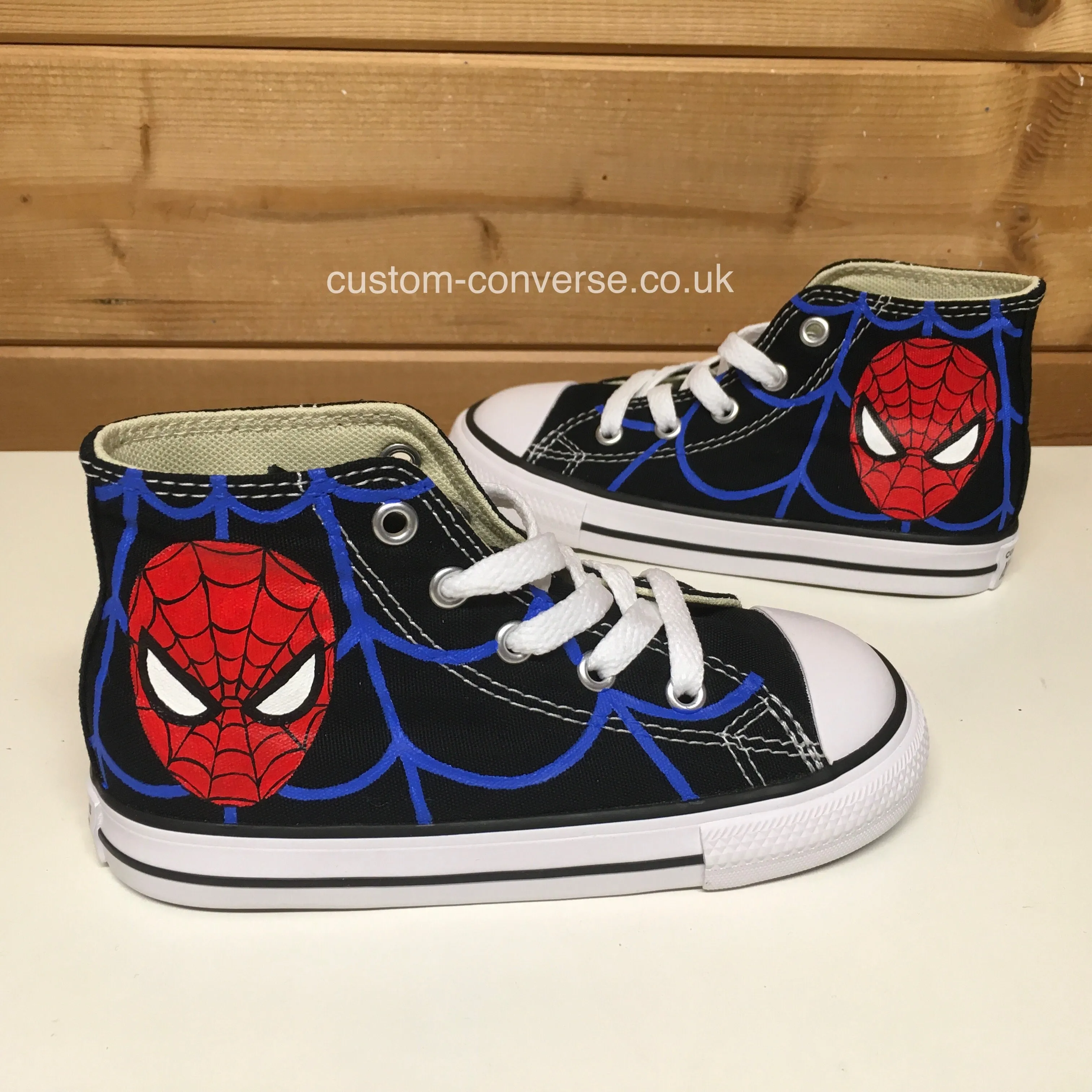 Sneakers Scripture Kids Spider-Man Converse