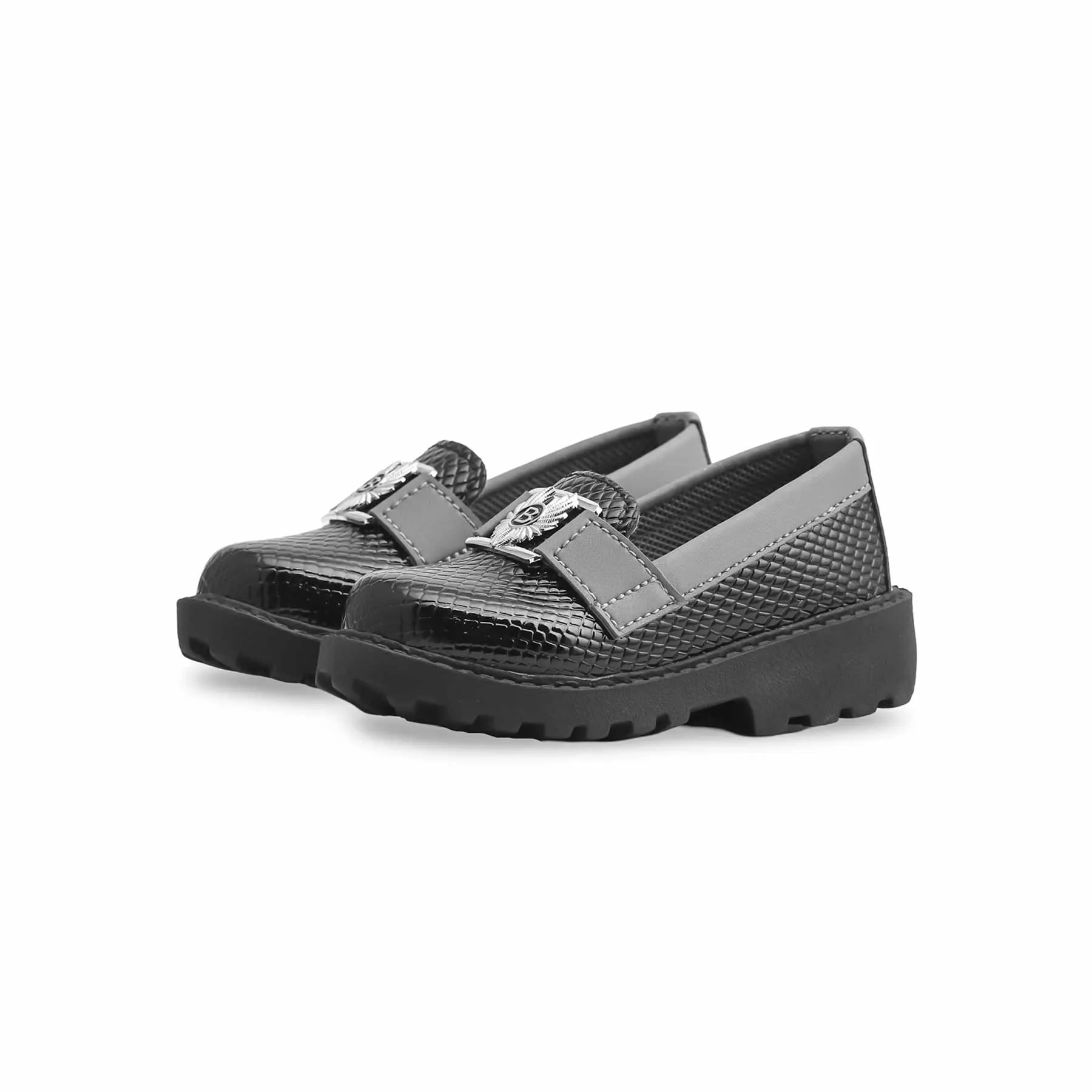 Casual Shoes 4e Width Boys Black Casual Canvas KD2317