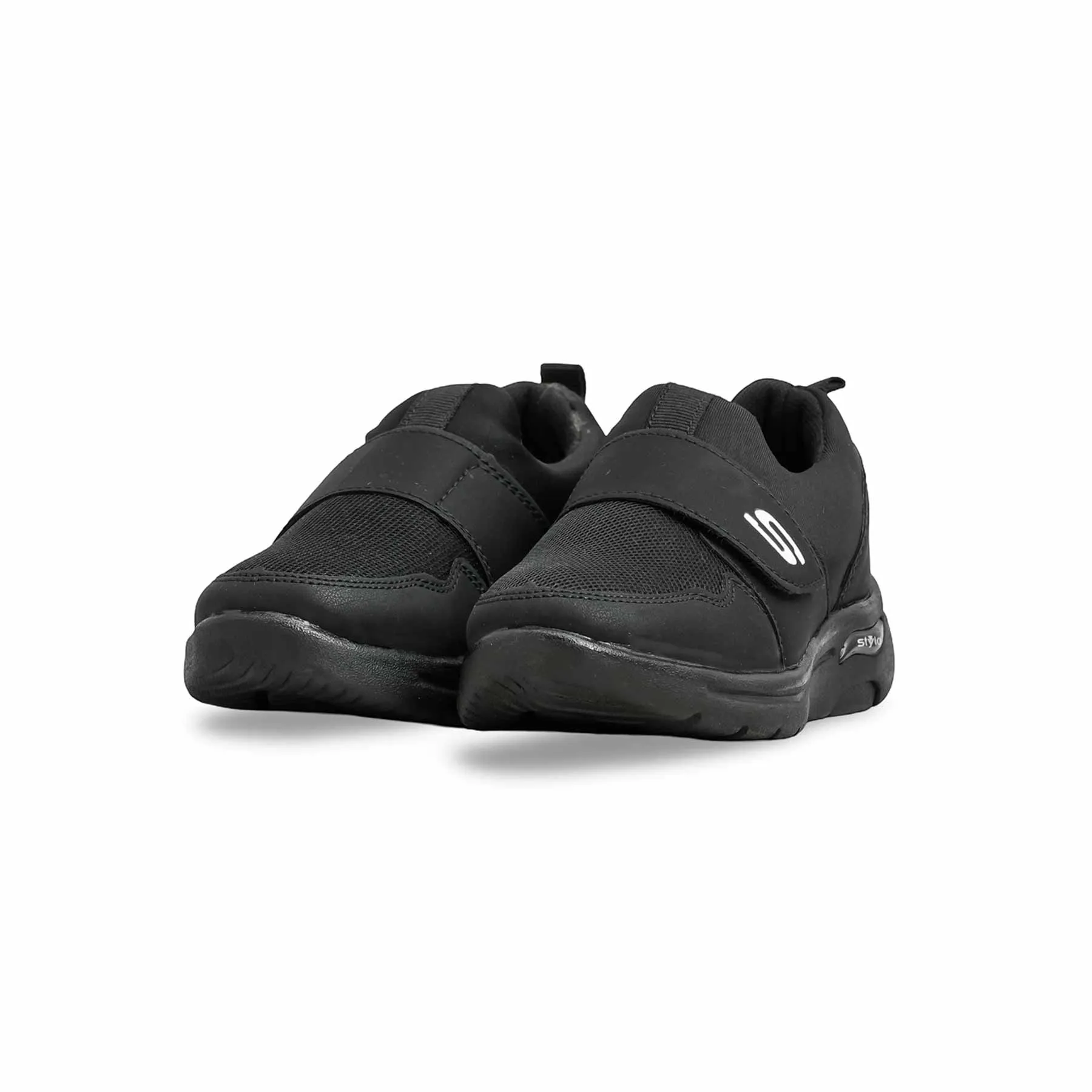 Boys Black Casual Canvas KD2533 Snkr Project Union Casual Shoes