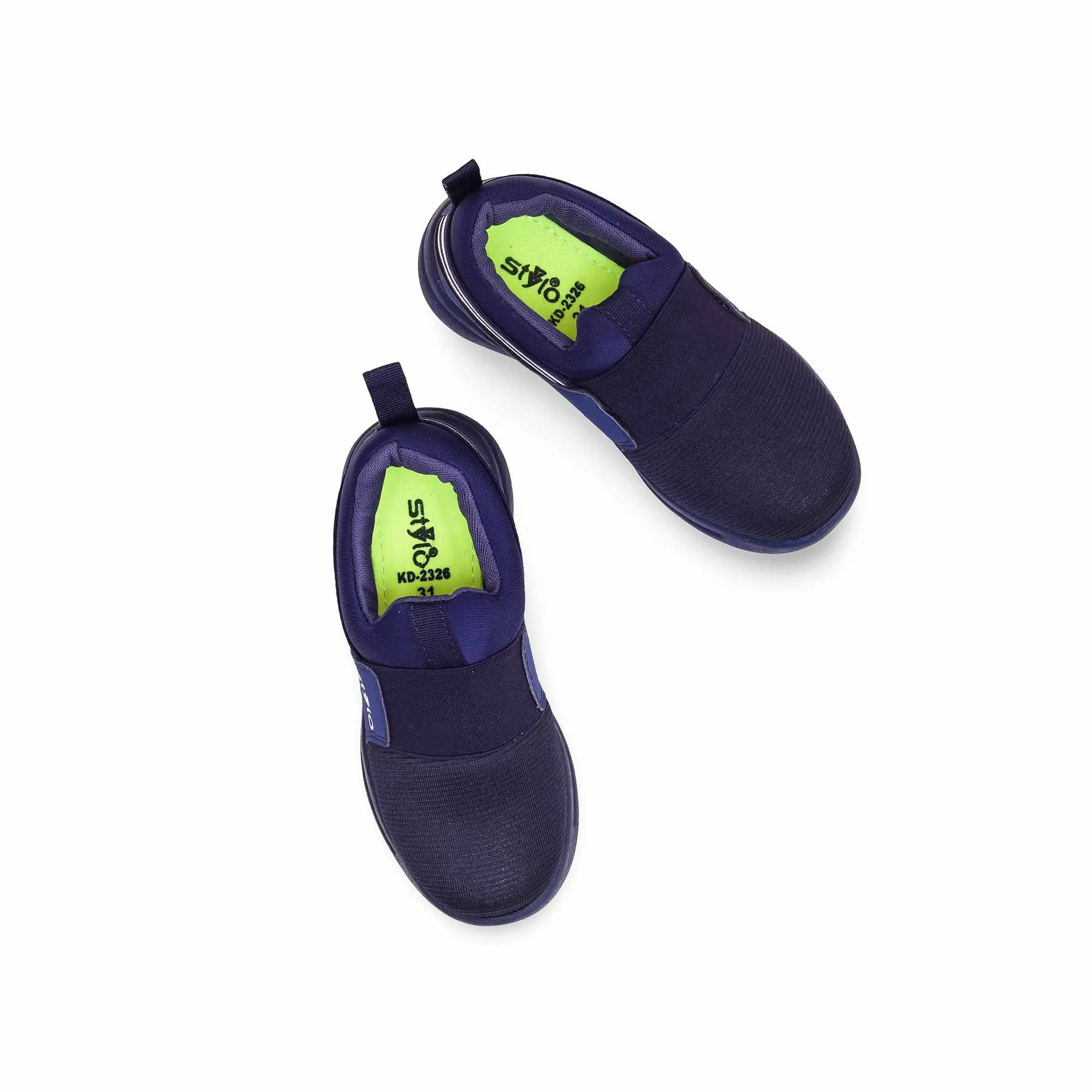 Casual Shoes Waterproof Boys Navy Casual Canvas KD2326