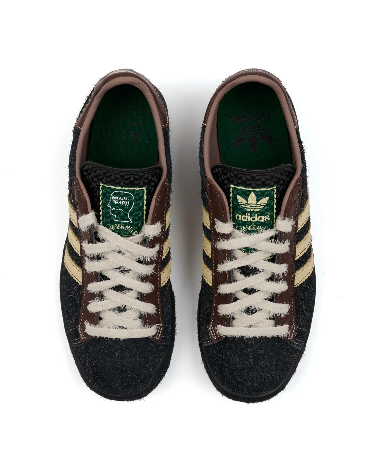 Adidas Simpsons Shoes Brain Dead x adidas Forest Hills - Black / Natural