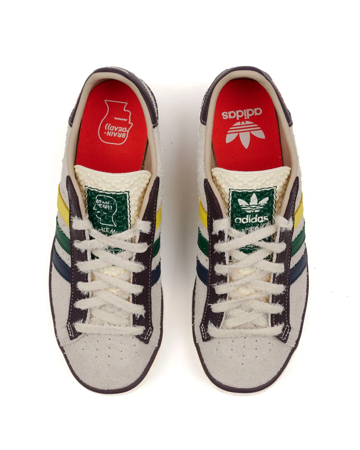 Brain Dead x adidas Forest Hills - Natural / Multi Adidas Shoes Trend